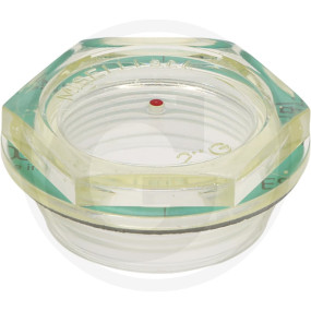 Schauglas Kunststoff M22 X 1,5 Granit