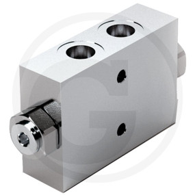 Doppel Entsp. R?Ckschlag 1/2'' Granit