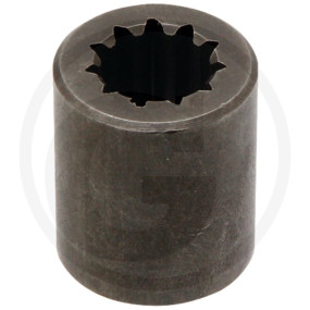 Kuppl. Buchse 12/24''Dp,T14 Granit