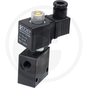 2/2- Wegeventil Zwv-E-No-1-04-S-24V Granit