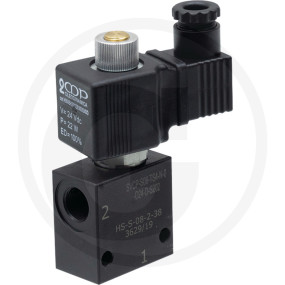 2/2- Wegeventil Zwv-E-No-1-06-S-24V Granit