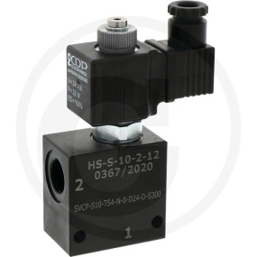 2/2- Wegeventil Zwv-E-No-1-08-S-24V Granit