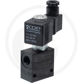 2/2- Wegeventil Zwv-E-Nc-1-06-S-12V Granit