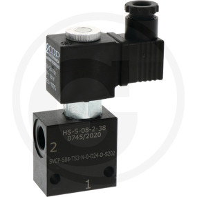 2/2- Wegeventil Zwv-E-Nc-1-06-S-24V Granit