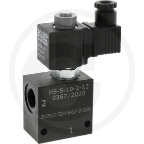 2/2- Wegeventil Zwv-E-Nc-1-08-S-24V Granit