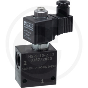 2/2- Wegeventil Zwv-E-No-2-08-S-12V Granit