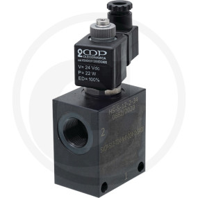 2/2- Wegeventil Zwv-E-No-2-12-S-24V Granit