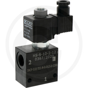 2/2- Wegeventil Zwv-E-Nc-2-08-S-12V Granit