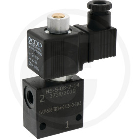 2/2- Wegeventil Zwv-E-Nc-2-04-S-24V Granit