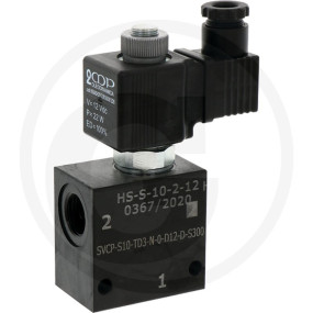 2/2- Wegeventil Zwv-E-Nc-2-08-S-24V Granit