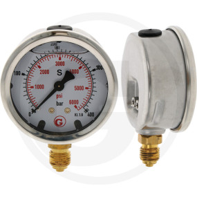 Manometer Ua. 400 Bar  63Mm - Granit
