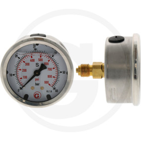 Manometer Ha. 60 Bar  63Mm - 1 Granit