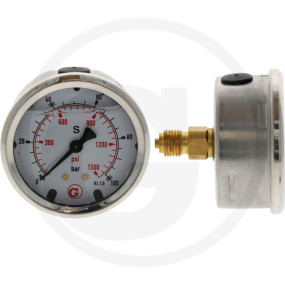 Manometer Ha. 100 Bar  63Mm - Granit