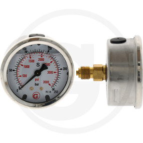 Manometer Ha. 250 Bar  63Mm - Granit