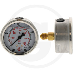 Manometer Ha. 400 Bar  63Mm - Granit