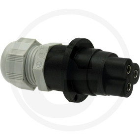 Stecker Elekt 3P  Spel  08-3 M Granit