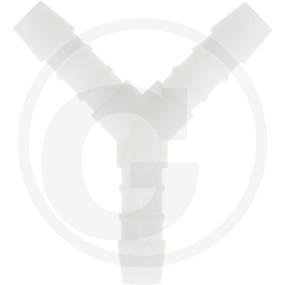 Y-Schlauchverbindungsstück Dn08 Granit