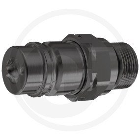 Cnv08 Stecker Ag M18X1,5 (12L) Zn-Ni Granit