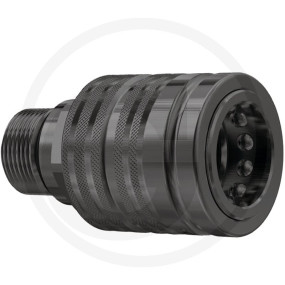 Cpv08 Muffe Ag M22X1,5 (15L) Zn-Ni Granit