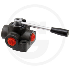 4-Wegehahn 303-9-4/-42-34  Granit