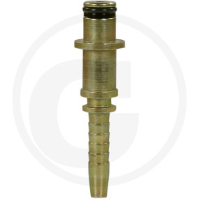 Pressnippel Steck.10 Nw 06 Stahl Vz Granit