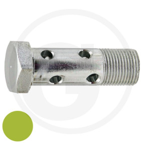 Doppelhohlschr. Metr. M12X1,5 Granit