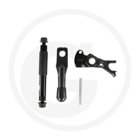 Handhebel-Sperrhebel-Kombi. Granit