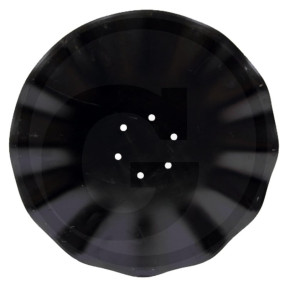 Tellerscheibe Gewellt D458 Granit 1800280009