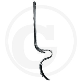 Spurlockerer Zinken 40X10 M. Schar Und V Granit 1801209542