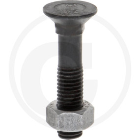 Pflugschraube M12X60-608-10.9 Granit 1801260810