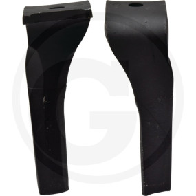 Schnellwechselzinken rechts, Duraface-Be Granit 1805400007