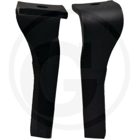 Schnellwechselzinken links, Duraface-Bes Granit 1805400008