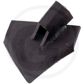 Spatenmesser rechts Granit 180631-IND-1087R
