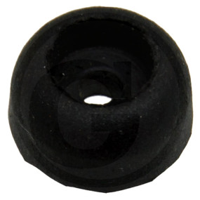 Rammpuffer, Gummi, B/B/H: 17/21/10 Granit 22000035