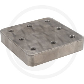 Anschweißplatte 210X210X40 Granit 220890025