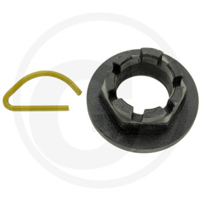 Achsmutter Adr M48X1,5 Sw65Mm mit Splint Granit 220908DF4865B