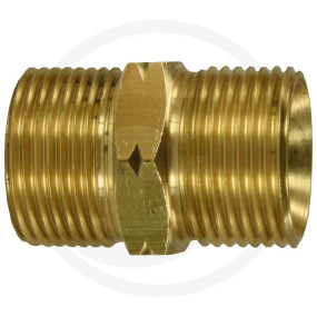 Schlauchverbinder M21X1,5Ag Beidseitig Granit 22266043