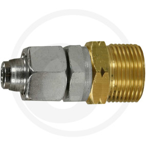 Schlauchadapter M21X1,5Ag-M18X1,5Ig Granit 22266045