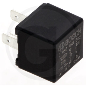 Relais 12V 30A Schließer mit Sperrd Granit 2500986AH0602