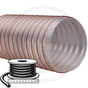 Pu-Saugschlauch Dn110 Granit 25270082