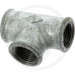 T-Stück, Temperguß, Vz 3X 1/2''Ig Granit 2601013004