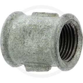 Muffe, Temperguß, Vz 1/2'' Ig Granit 2601027004