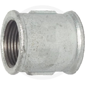 Muffe, Temperguß, Vz 1 1/2''Ig Granit 2601027008