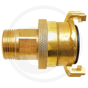 Messing-Saug/Hochdruckkupplung Ag 3/4'' Granit 26070382