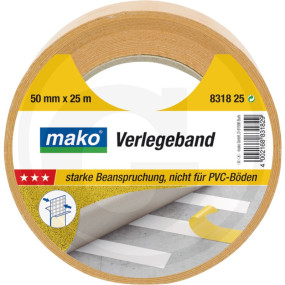 Gewebe-Verlegeband 50Mm X 25M, 8318 25 Granit 300831825