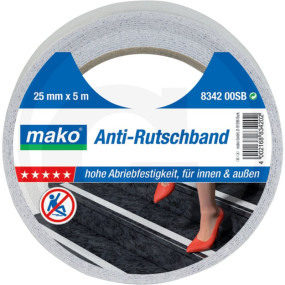 Anti-Rutschband, Weiß, 25 Mm X 5 M Granit 300834200SB