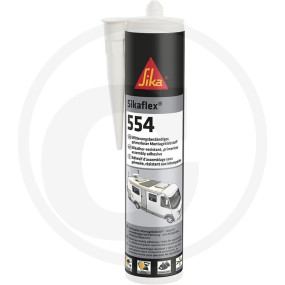 Sikaflex 554, Weiß, 300 Ml Granit 320170809