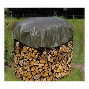 Holzabdeckplane Rund 3M Granit 32270676