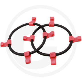 Gummispanner für Schneeketten Medium Granit 34270387