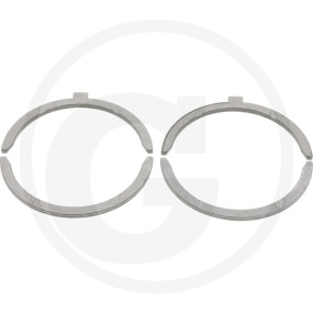 Anlaufscheibensatz (4 Haelften) Granit 38015406